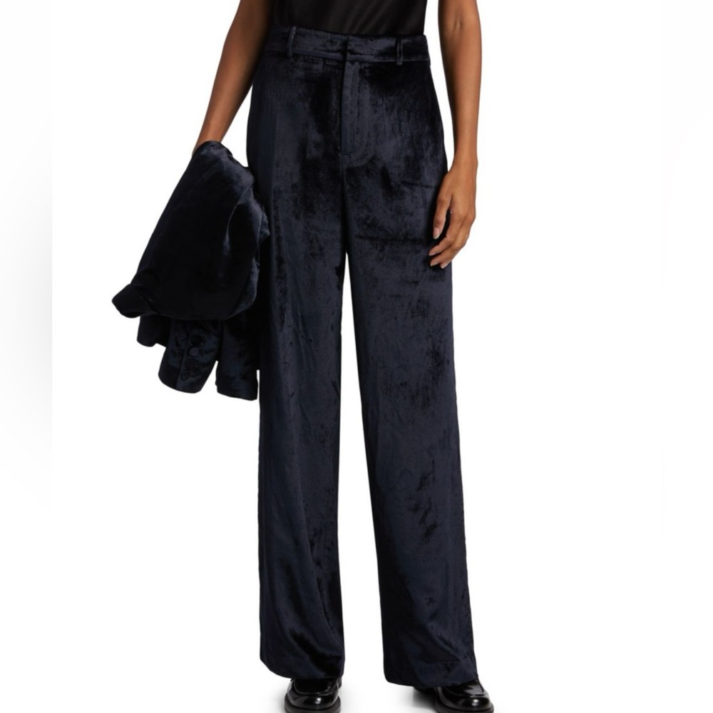 PAIGE Black Velvet Women's Pants SIZE 27 never worn